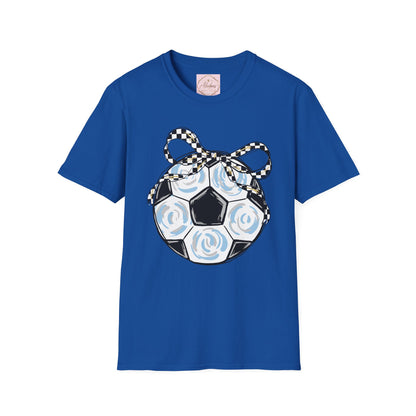 Soccer Ball Bow Tee
