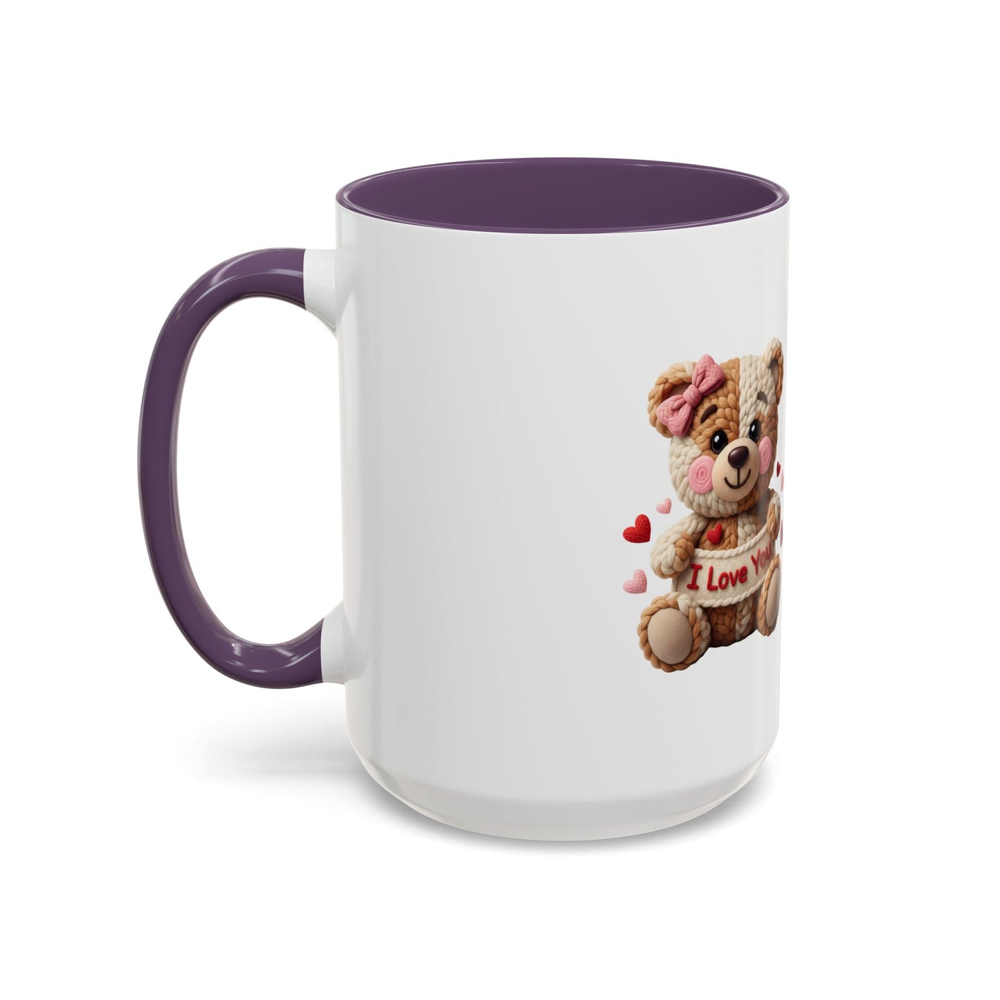 Valentine Teddy "I Love You" Coffee Mug