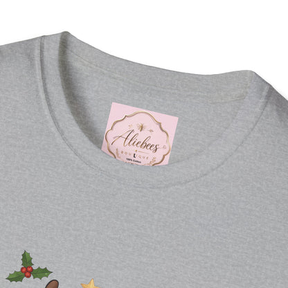 Cute Christmas Reindeer Tee