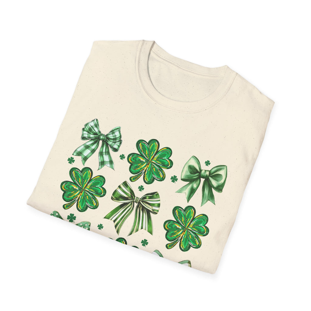 St. Patrick's Day Shamrock & Bows T-Shirt