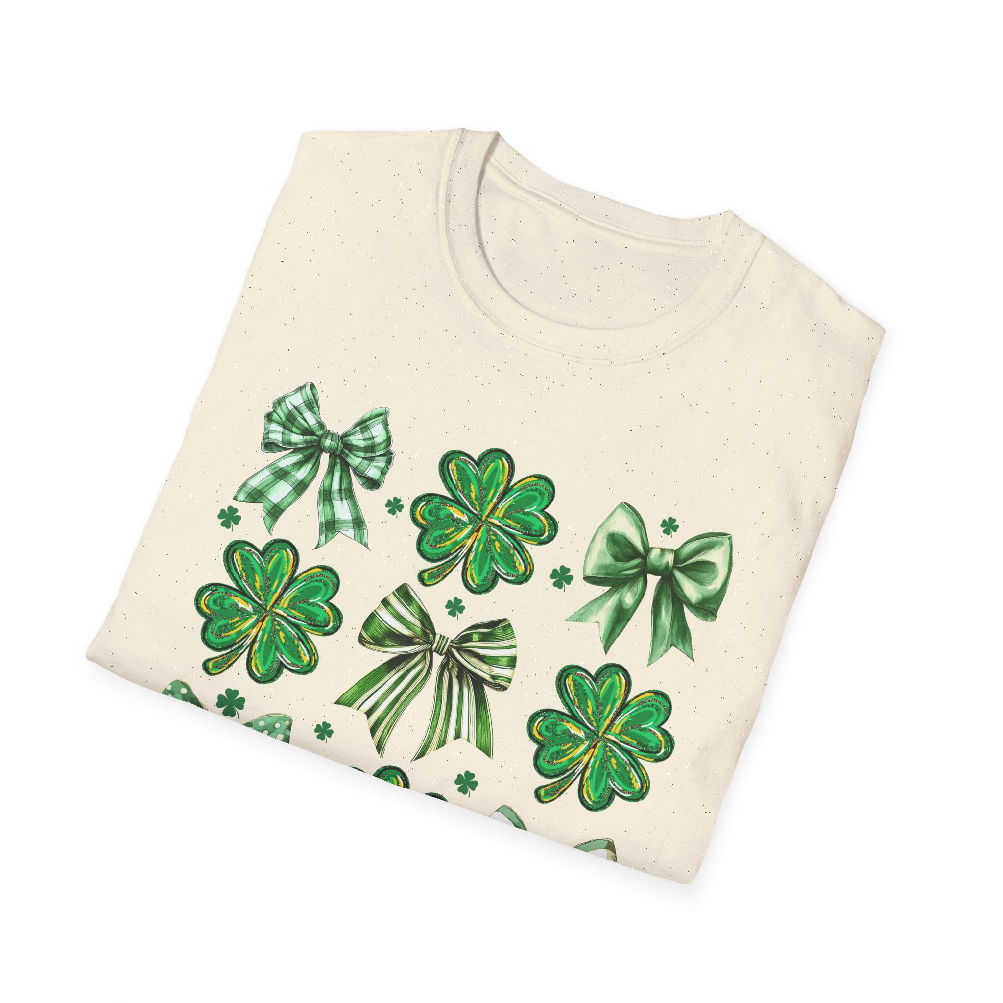 St. Patrick's Day Shamrock & Bows T-Shirt