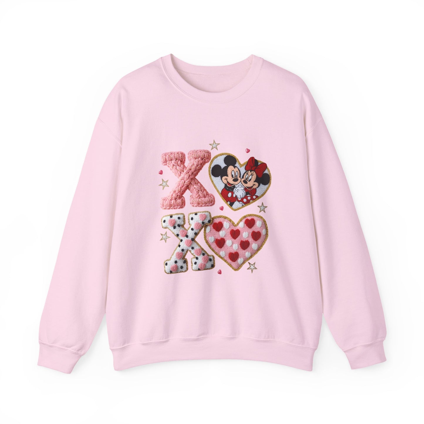 Valentine Mickey & Minnie XOXO Crewneck Sweatshirt