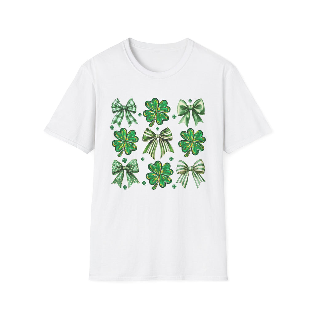 St. Patrick's Day Shamrock & Bows T-Shirt