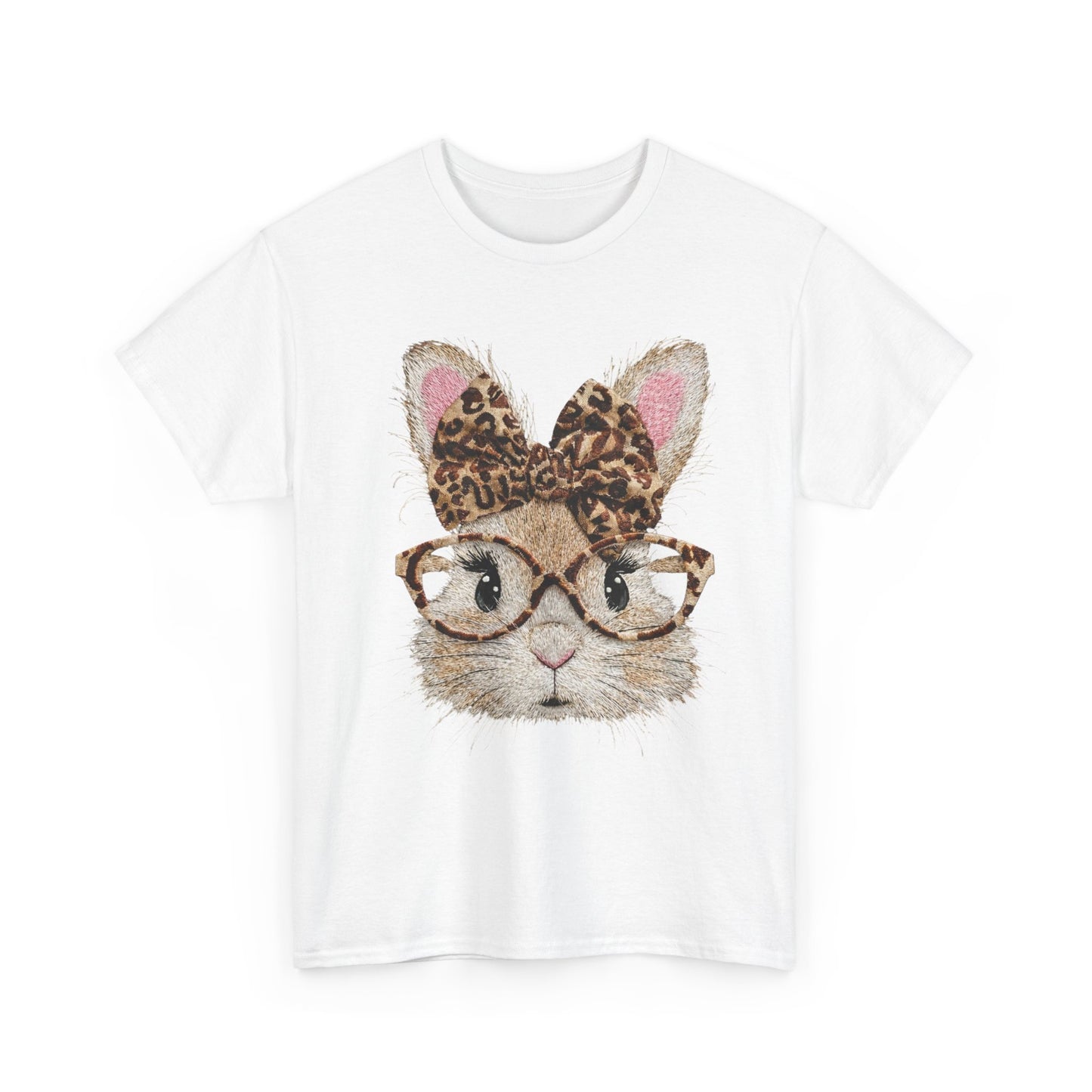 Cute Leopard Bunny Tee