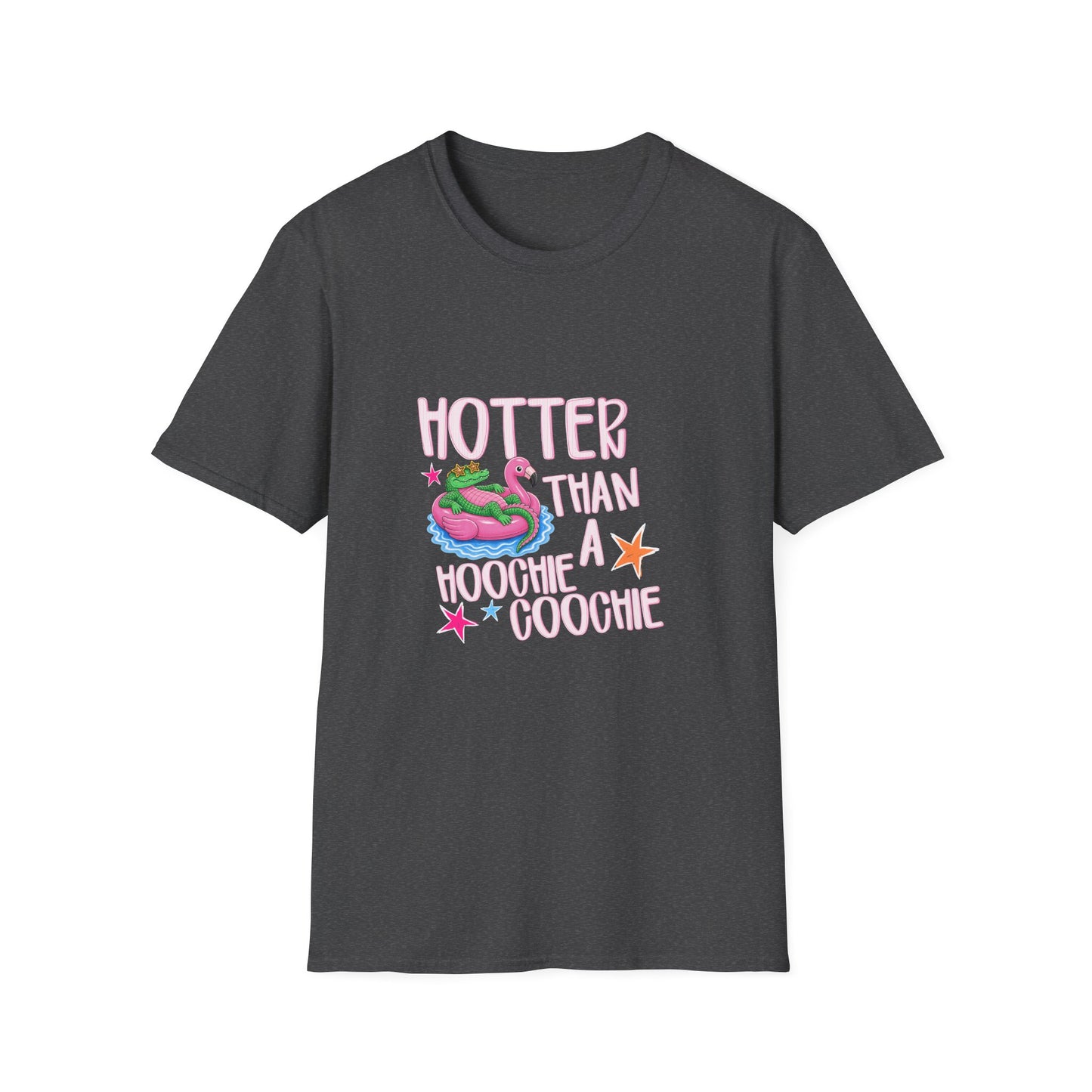 T-Shirt — "Hotter Than A Hoochie Coochie" Retro Graphic Tee