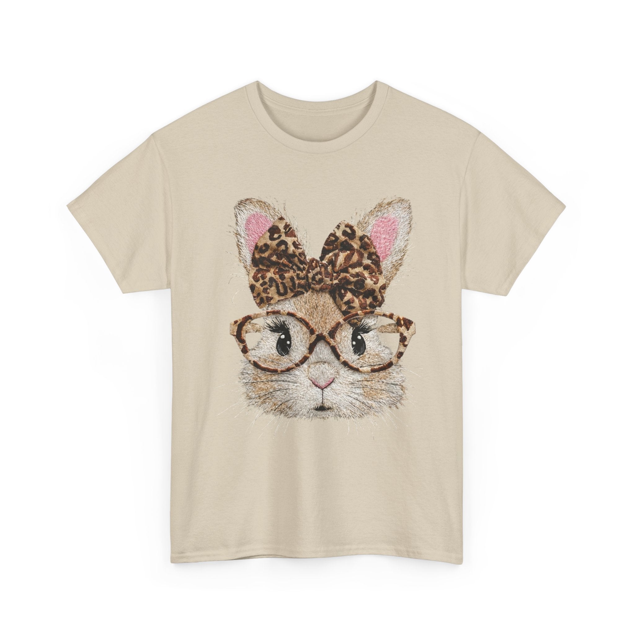 Cute Leopard Bunny Tee