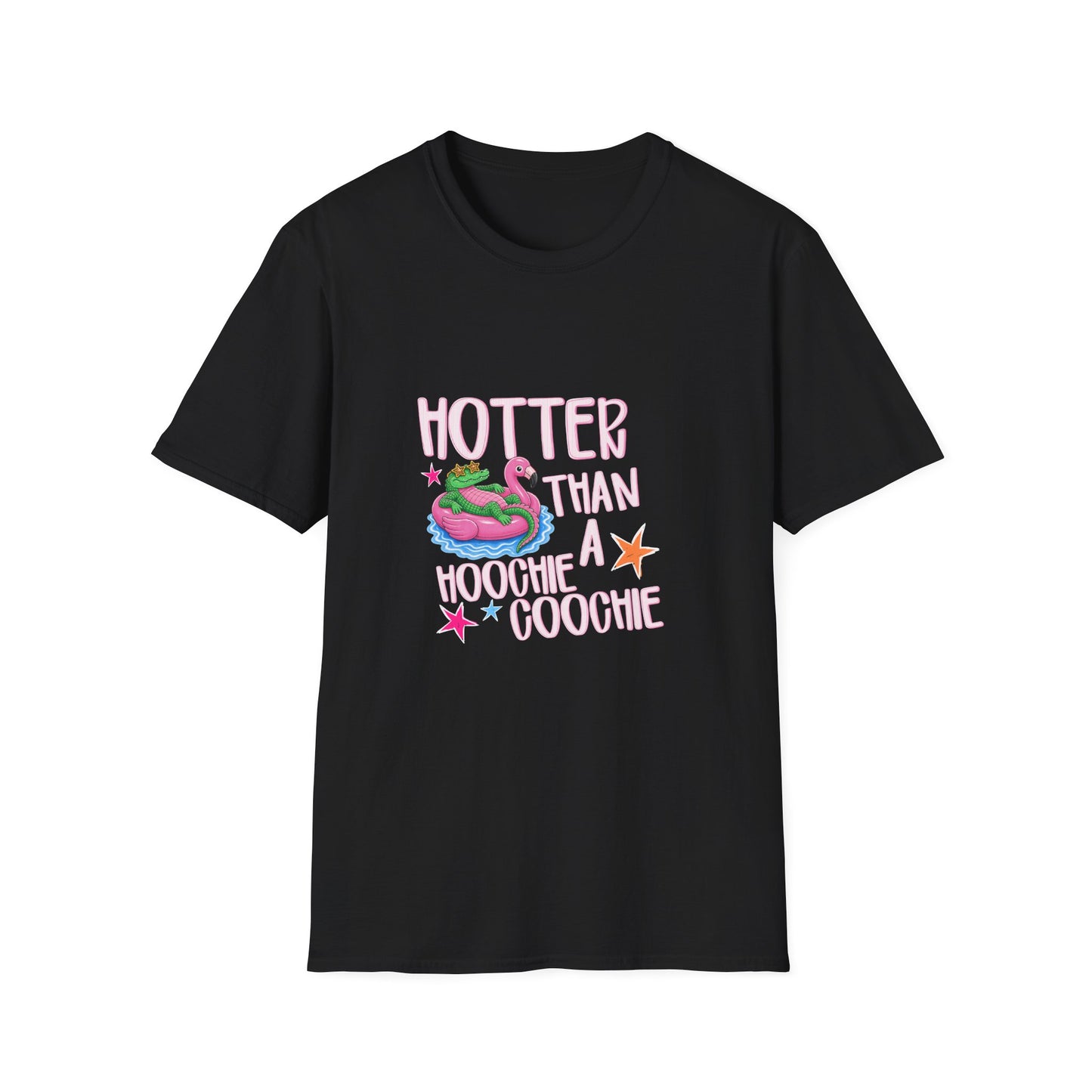 T-Shirt — "Hotter Than A Hoochie Coochie" Retro Graphic Tee
