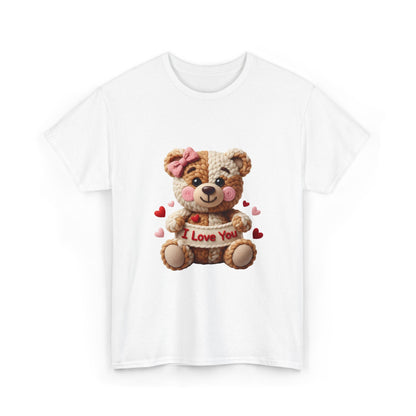 Teddy 'I Love You' Valentine Tee
