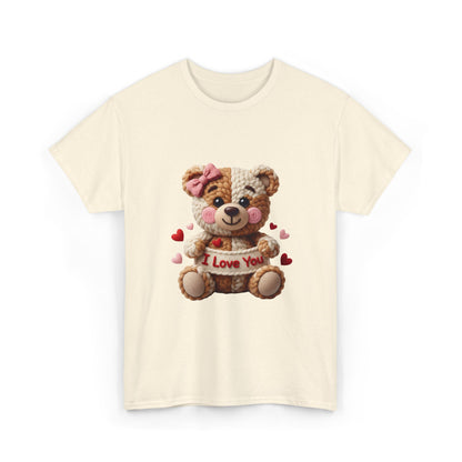 Teddy 'I Love You' Valentine Tee